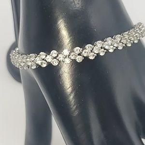 925 STERLING SILVER CZ TENNIS BRACELET